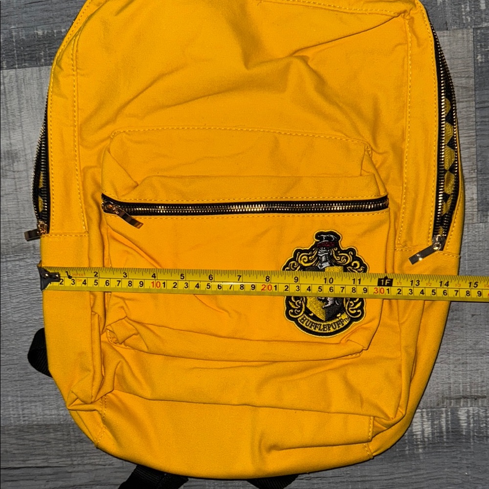 Universal Studios Yellow Hufflepuff Backpack - Picture 8 of 8